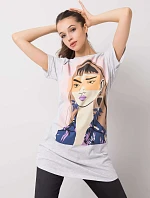 Tunika D12022O02382A svetlo šedá