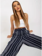 Nohavice D73771M62237A námornícka modrá