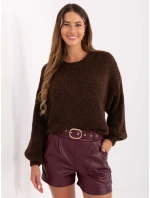 Jumper MI SW 1909.21 tmavohnedý