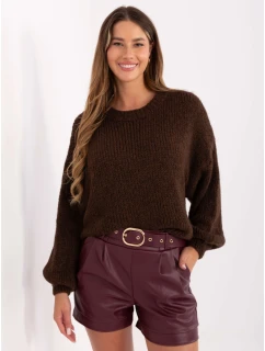 Jumper MI SW 1909.21 tmavohnedý