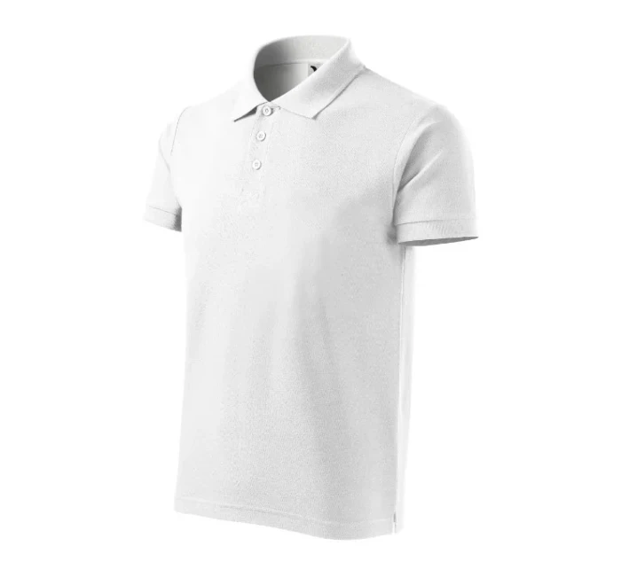 Bavlnené polo tričko Heavy white Bavlnené polo tričko Heavy white
