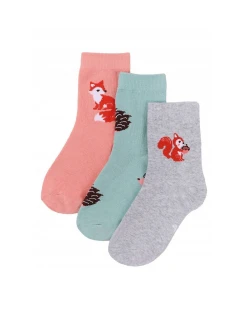 YOCLUB Jazzy Girls ponožky SKA-0006 A'3 27-38
