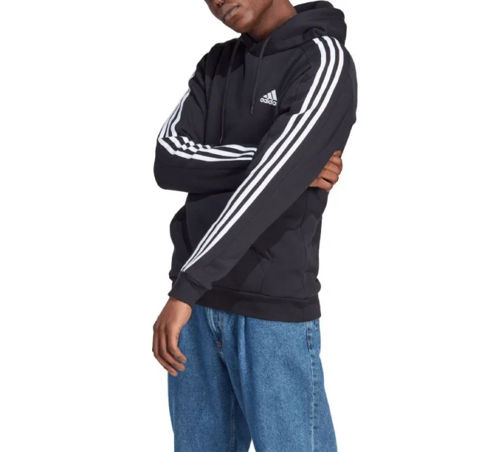 Adidas Essentials Fleece 3-Stripes Hoodie M IB4028 pánske