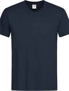 Stedman Classic-T Tričko s výstrihom do V 05.2300 modrá farba „blue midnight“