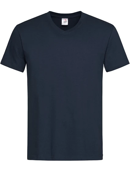 Stedman Classic-T Tričko s výstrihom do V 05.2300 modrá farba „blue midnight“ Stedman Classic-T Tričko s výstrihom do V 05.2300 modrá farba „blue midnight“