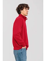 Iconic Premium Zip Neck Sweat Těžká mikina s 1/4 zipem model 22459634 red - Fruit of the Loom