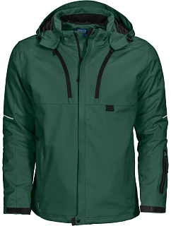 ProJob 3407 Padded Jacket – Zateplená pracovná softshellová bunda 64.3407 lesná zeleň