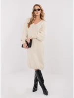 Sukienka IN SK model 21782590 jasny beżowy - FPrice