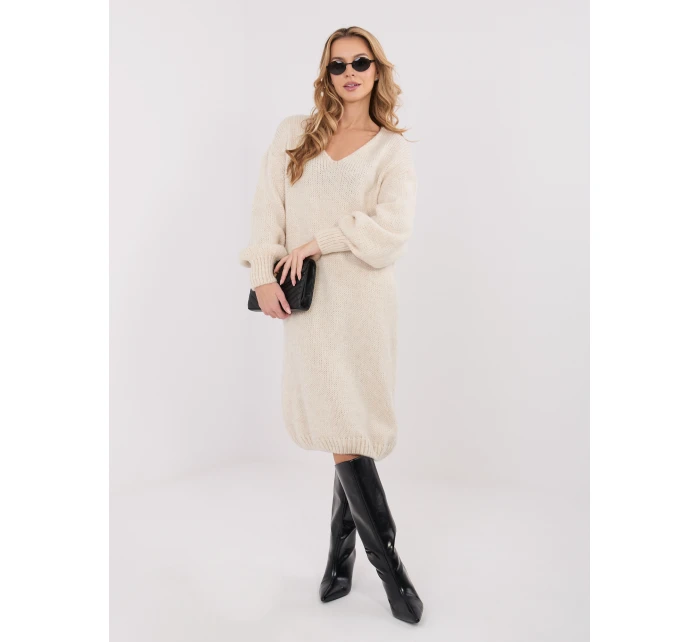 Sukienka IN SK model 21782590 jasny beżowy - FPrice