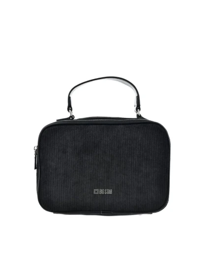 Manšestrová kabelka Big Star OO574083 čierna