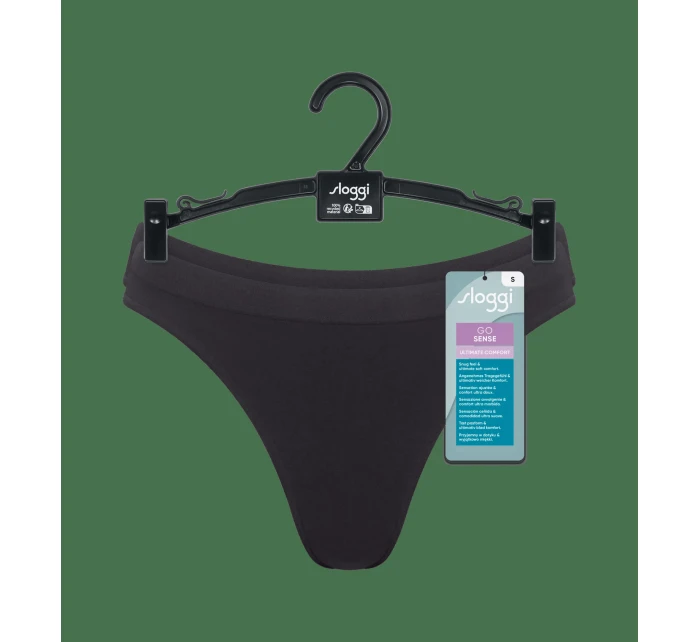 sloggi GO Sense High leg 2P - BLACK - SLOGGI BLACK - SLOGGI