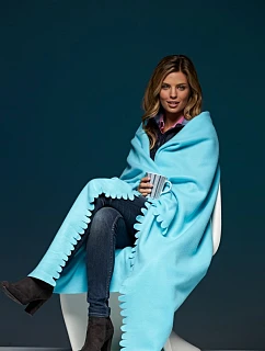 JN Fleecová deka s třásněmi 02.0 model 22494392 - Daiber