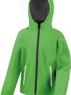 R Dětská 3vrstvá softshellová bunda s kapucí green/black model 22427986 - Result