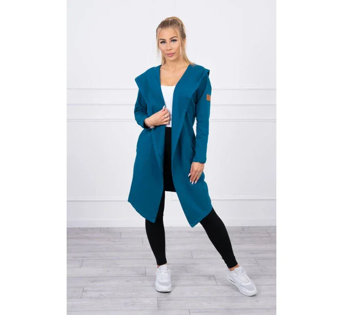 Dlouhá pláštěnka s kapucí, námořní Dlouhá pláštěnka s kapucí, námořní