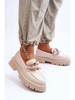 Kožené boty Big Star Béžová model 21618136 - Big Star Shoes