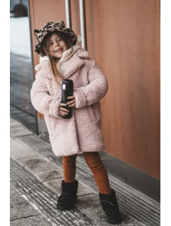 Ciepłe Botki Śniegowce Dziecięce Wiązane Czarne Asija