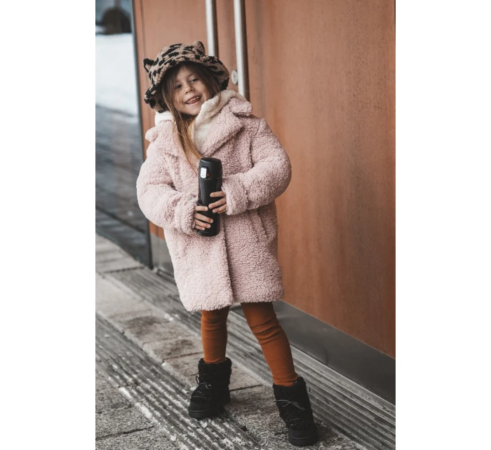 Ciepłe Botki Śniegowce Dziecięce Wiązane Czarne Asija Ciepłe Botki Śniegowce Dziecięce Wiązane Czarne Asija