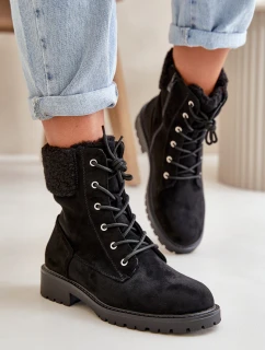 Dámské boty workery na zip černé model 21667418 - Boto