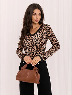 Bluzka MI BZ model 22400880 camelowy - FPrice