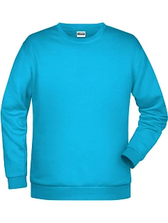 JN 794 Pánská mikina model 22490336 turquoise - Daiber