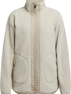Full Zip W Dámská fleecová bunda sand model 22470875 - Tenson