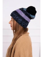 Pola fleecová čiapka K267 navy+sea blue