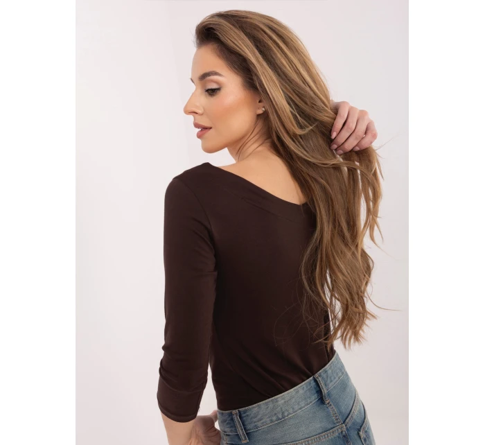 Blúzka RV BZ A1190.16 tmavohnedá