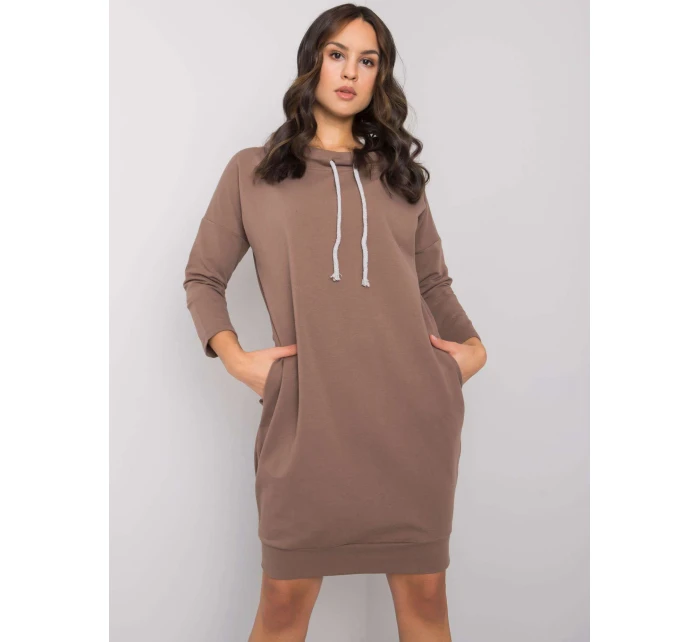 Šaty RV SK  hnědá model 16328170 - FPrice