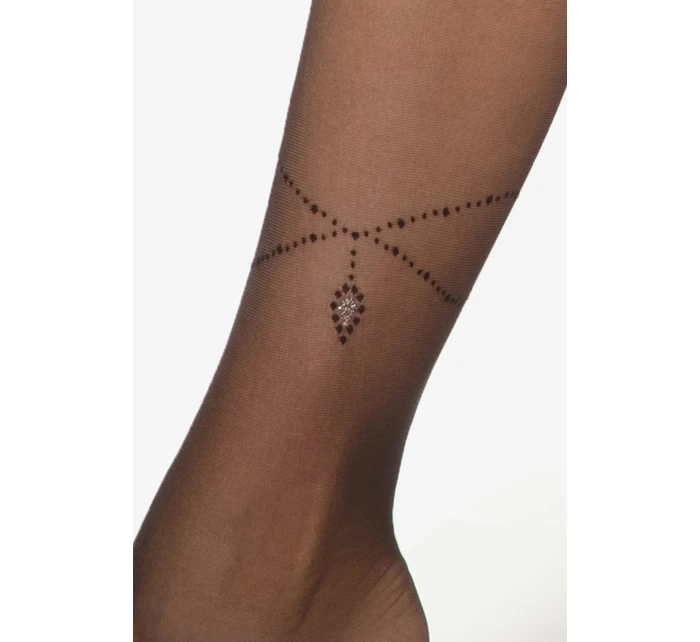 Stříbrné společenské punčocháče model 20610525 - Gatta Stříbrné společenské punčocháče model 20610525 - Gatta