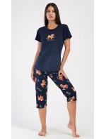 Dámske capri pyžamo Dominika Dámske capri pyžamo Dominika