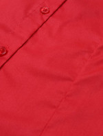Klasická červená dámska košeľa (HH039-5)