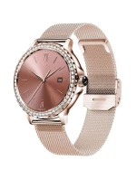 Dámské chytré hodinky Rose Gold Náramek + řemínek model 21806345 - RUBICON Dámské chytré hodinky Rose Gold Náramek + řemínek model 21806345 - RUBICON