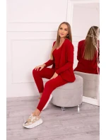Sada svetrů model 18746420 červená - K-Fashion