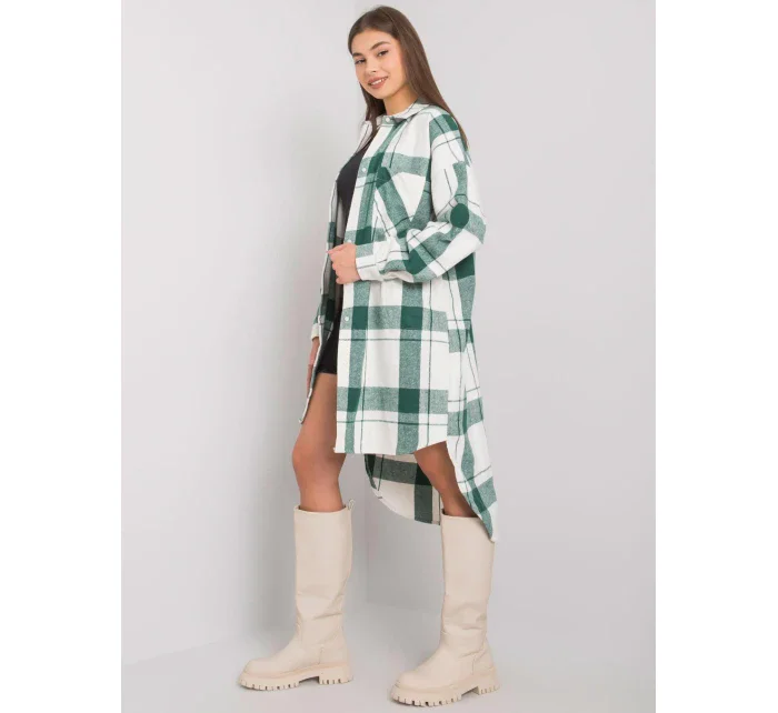 Košeľa EM KS 604.67P biela zelená