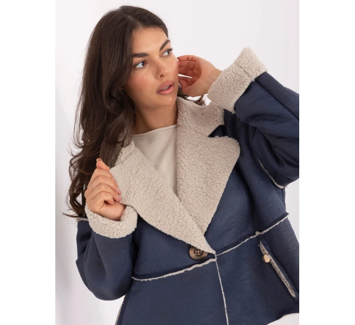 Kurtka IT KR model 21334887 niebieski - FPrice Kurtka IT KR model 21334887 niebieski - FPrice