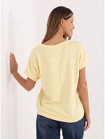 Blúzka RV BZ A1259.01P svetložltá