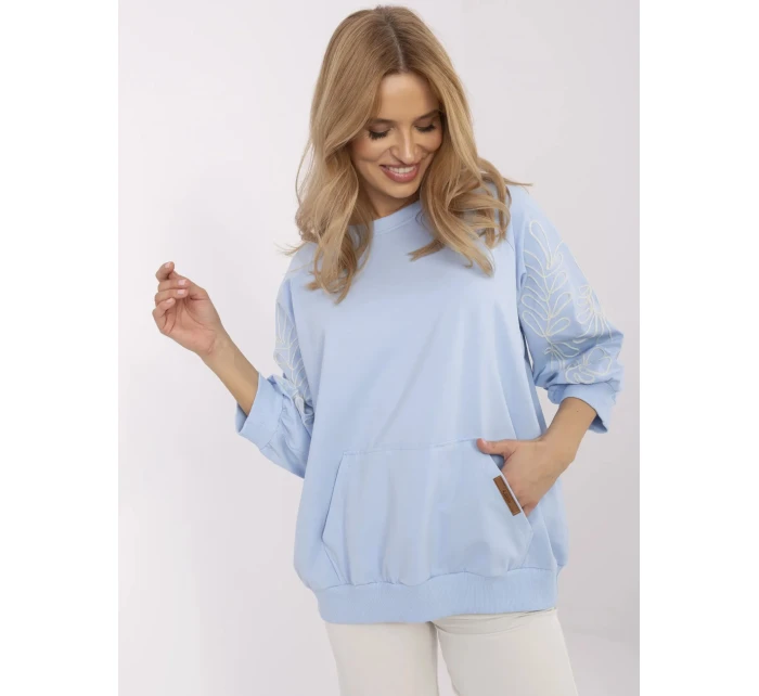 Blúzka RV BZ A367.26 svetlo modrá