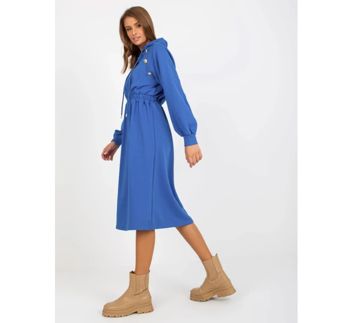 Dámské šaty RV SK model 17802990 tmavě modré - FPrice Dámské šaty RV SK model 17802990 tmavě modré - FPrice