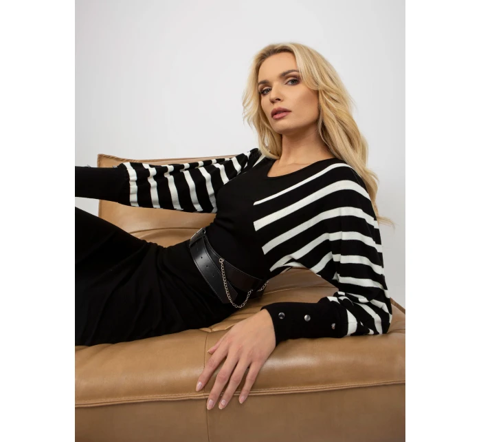 Dámske šaty TW SK BE 1540 čiernobiele