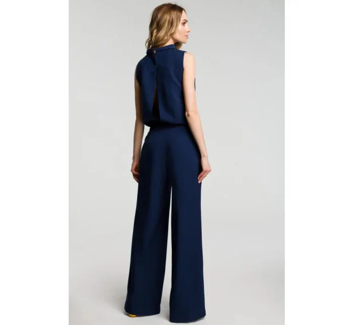 Kombinéza s zády tmavě modrá  model 21099114 - Moe