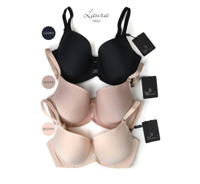 Dámska podprsenka LAURA 19020 Béžová - Mediolano