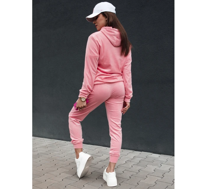 Dámsky velúrový set RELAX FIT pink FashionStreet AY1069