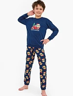 Cornette Young Boy 966/172 Teddy 2 l/r Vianočné 134-164 pyžamo