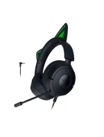 Razer Gaming Kraken Kitty V3 X Káblové slúchadlá do uší s mikrofónom Black Razer Gaming Kraken Kitty V3 X Káblové slúchadlá do uší s mikrofónom Black