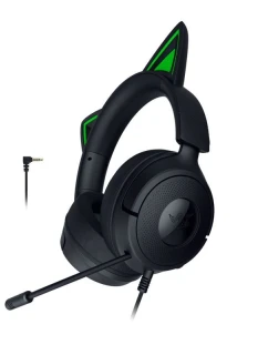 Razer Gaming Kraken Kitty V3 X Káblové slúchadlá do uší s mikrofónom Black
