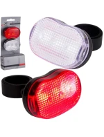 SADA PREDNÝCH A ZADNÝCH SVETIEL PRE BICYKLE 3LED XQMAX