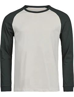 TJ Baseballové tričko s dlouhým rukávem "Unlabeled" 18. green model 22464863 - Tee Jays