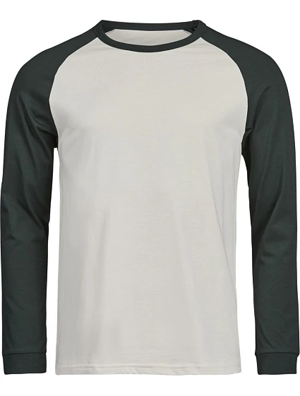 TJ Baseballové tričko s dlouhým rukávem "Unlabeled" 18. green model 22464863 - Tee Jays