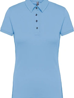 K 263 Dámské žerzejové polo model 22507254 sky blue - Kariban