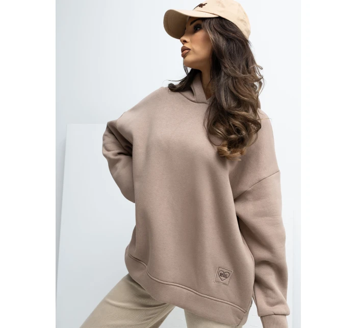 Bluza RV BL model 21777752 ciemny bezowy - FPrice Bluza RV BL model 21777752 ciemny bezowy - FPrice